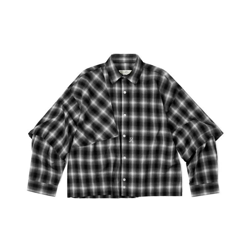 2:10/“LINOLEUM”Check Shelter Shirt - 2 Colors