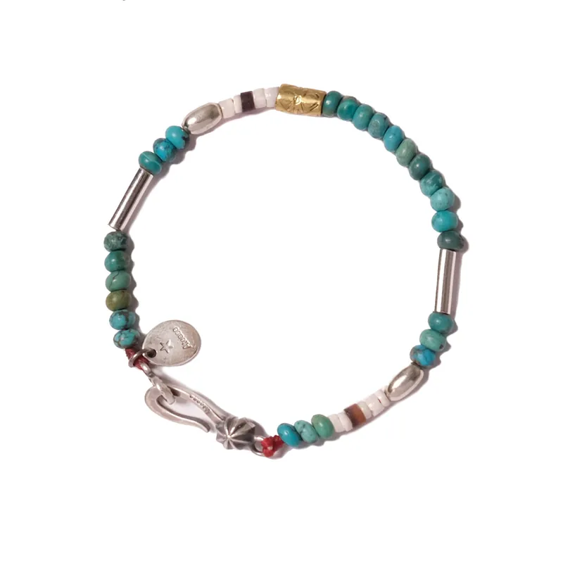 Atease - Silver & Turquoise BZ Bracelet