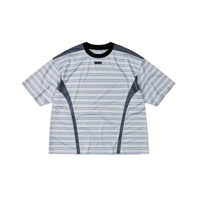 2:09/“ANA” Stripe Lab-Jersey Tee - 2 Colors